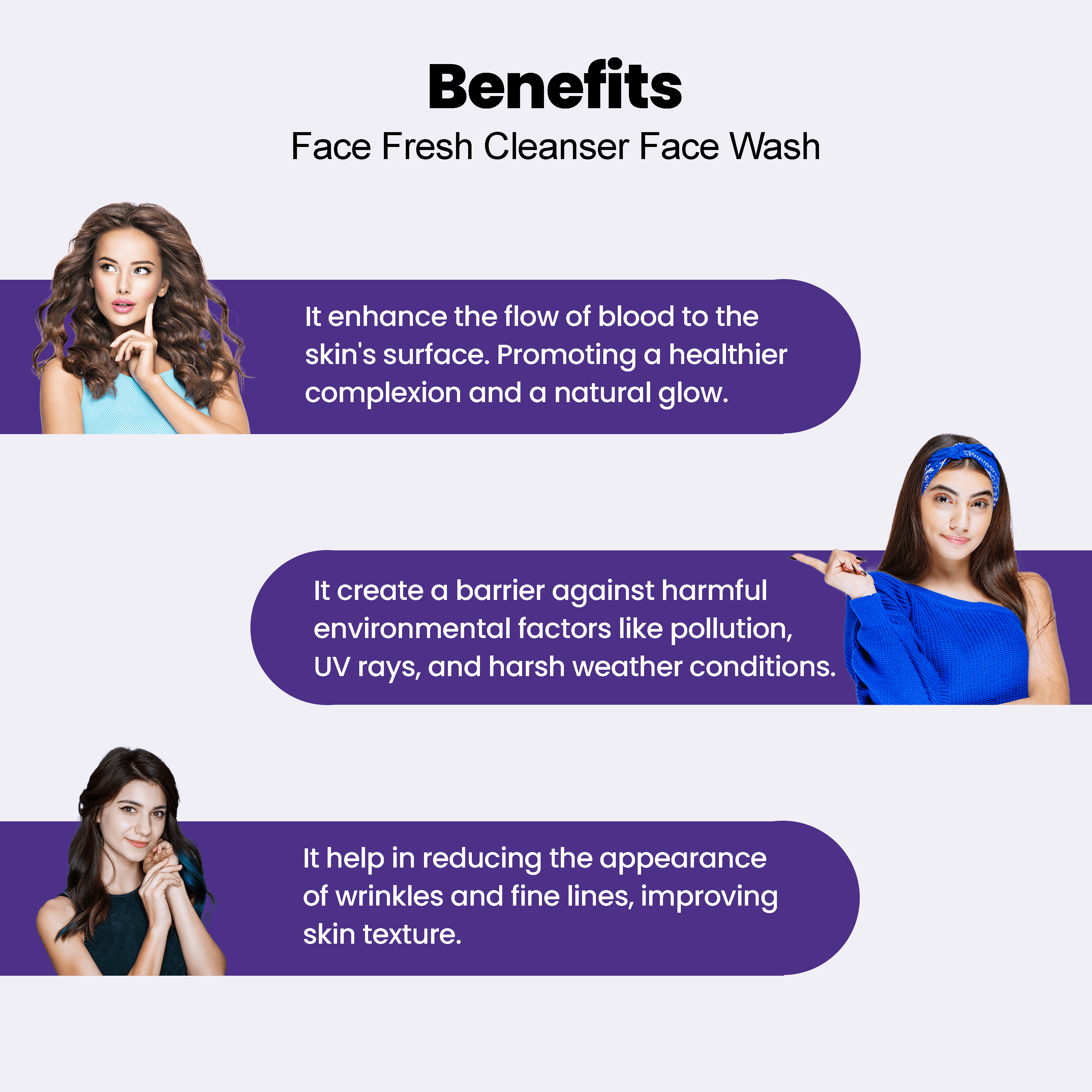 Cleanser Face Wash- Clear, Nourishing & Hydrating Skin Care