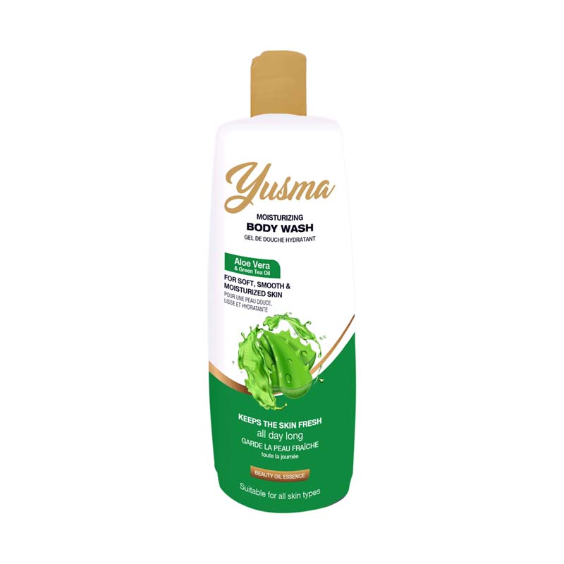 Yusma Body Wash Aloe Vera 400ml (24 pieces )