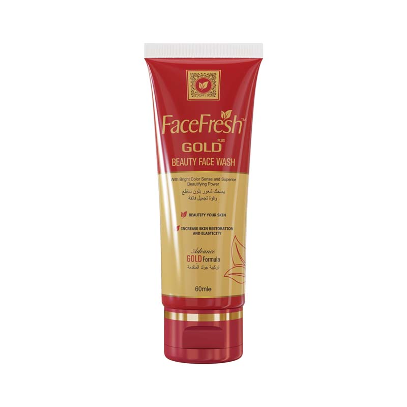 Face Fresh Gold Plus Beauty Face Wash 60ml ( 144 Pieces )