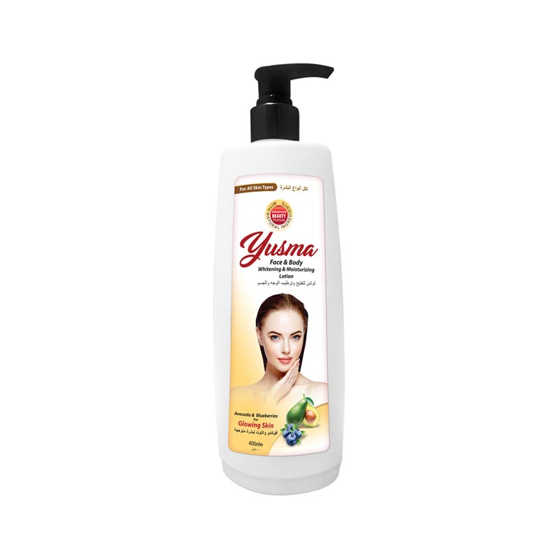 Yusma Body Whitening Moisturizing Lotion 400ML (36 pieces )